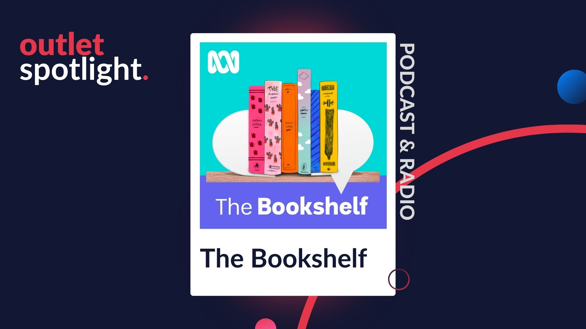 Outlet Spotlight The Bookshelf on ABC Radio National